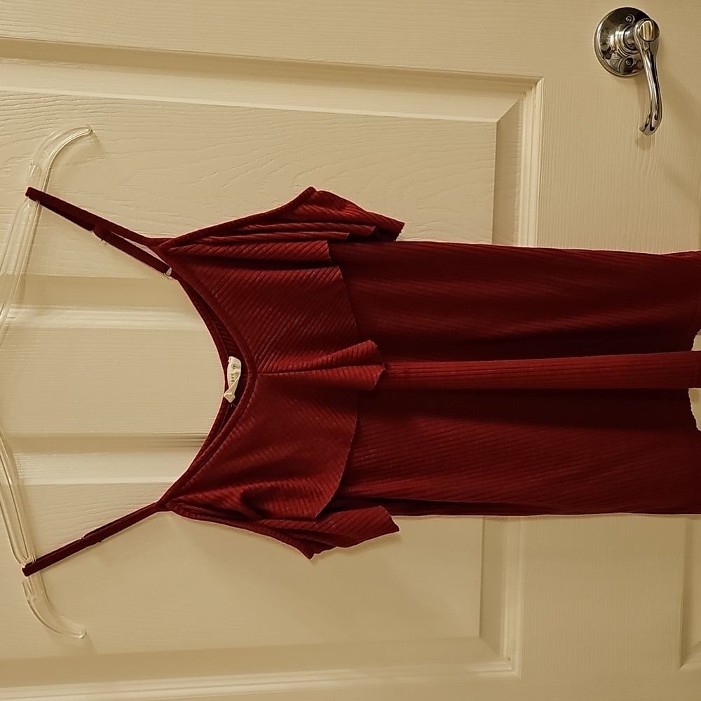 Miss Love Off-Shoulder Red Top